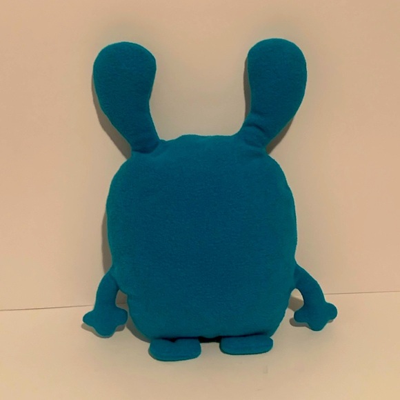 👾 2011 RETRO UGLYDOLL JIKER TEAL STUFFED ANIMAL MONSTER PLUSH TOY COLLECTIBLE 👾 - Picture 2 of 3